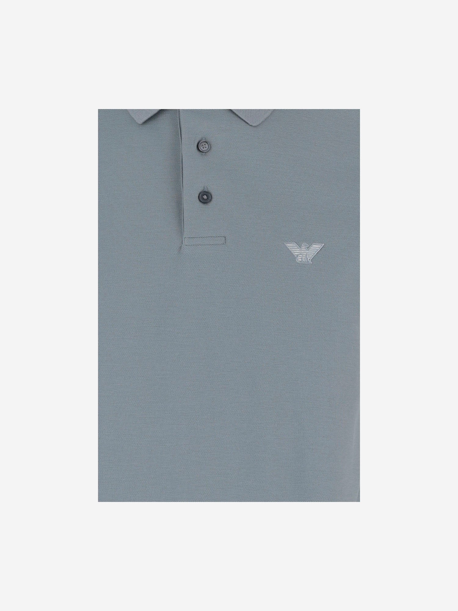 POLO IN COTONE CON LOGO EM005358 AF10497U9170 EMPORIO ARMANI 