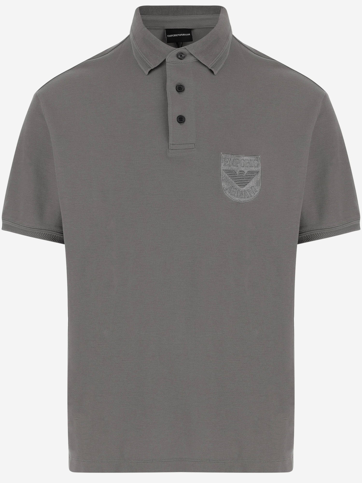 POLO IN COTONE CON LOGO EM005363 AF10497U8090 EMPORIO ARMANI 