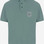 POLO IN COTONE CON LOGO EM005363 AF10497U9170 EMPORIO ARMANI 