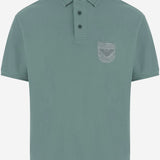 POLO IN COTONE CON LOGO EM005363 AF10497U9170 EMPORIO ARMANI 