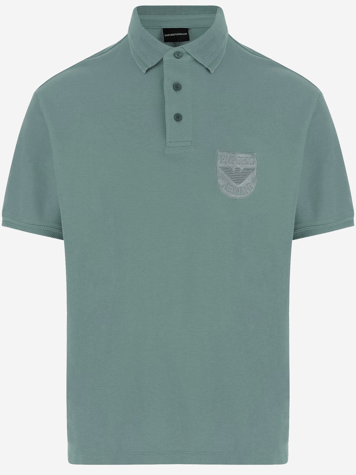 POLO IN COTONE CON LOGO EM005363 AF10497U9170 EMPORIO ARMANI 
