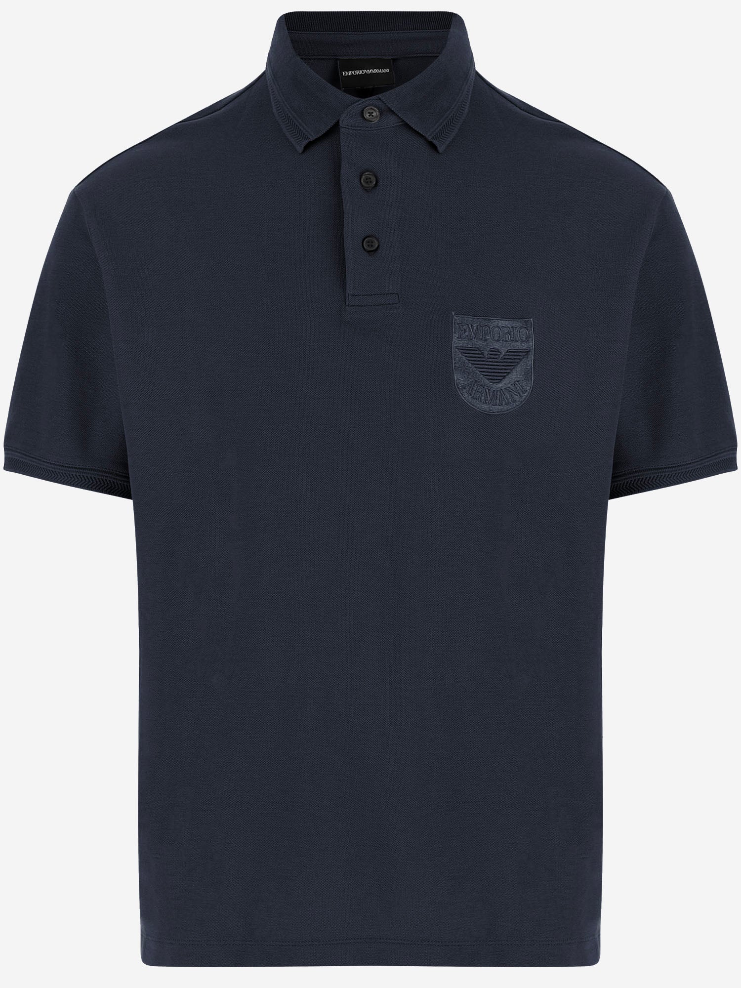 POLO IN COTONE CON LOGO EM005363 AF10497UB118 EMPORIO ARMANI 