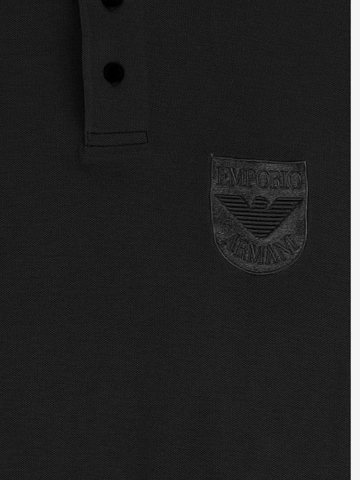 POLO IN COTONE CON LOGO EM005363 AF10497UC001 EMPORIO ARMANI 