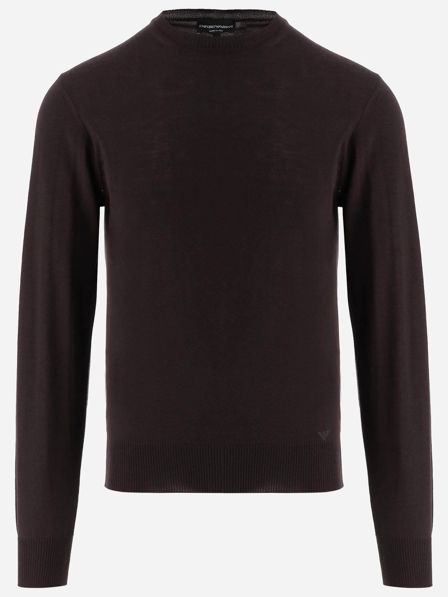 MAGLIA IN LANA VERGINE EM005803 AF25400U6029 EMPORIO ARMANI 