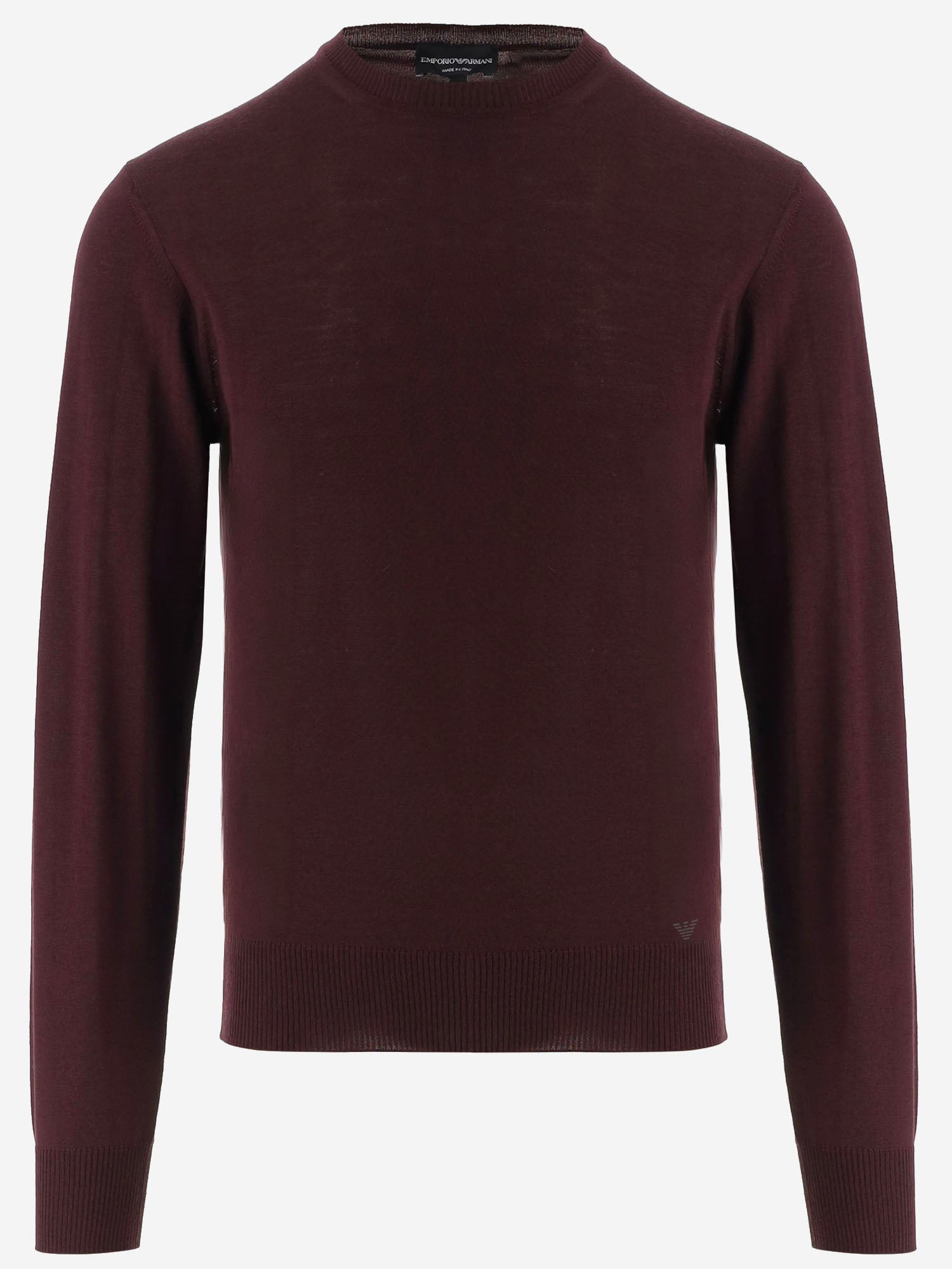 MAGLIA IN LANA VERGINE EM005803 AF25400UA331 EMPORIO ARMANI 