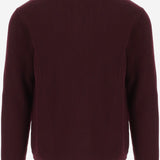 MAGLIONE HALF-ZIP IN LANA E COTONE EM006294 AF27933UA297 EMPORIO ARMANI 