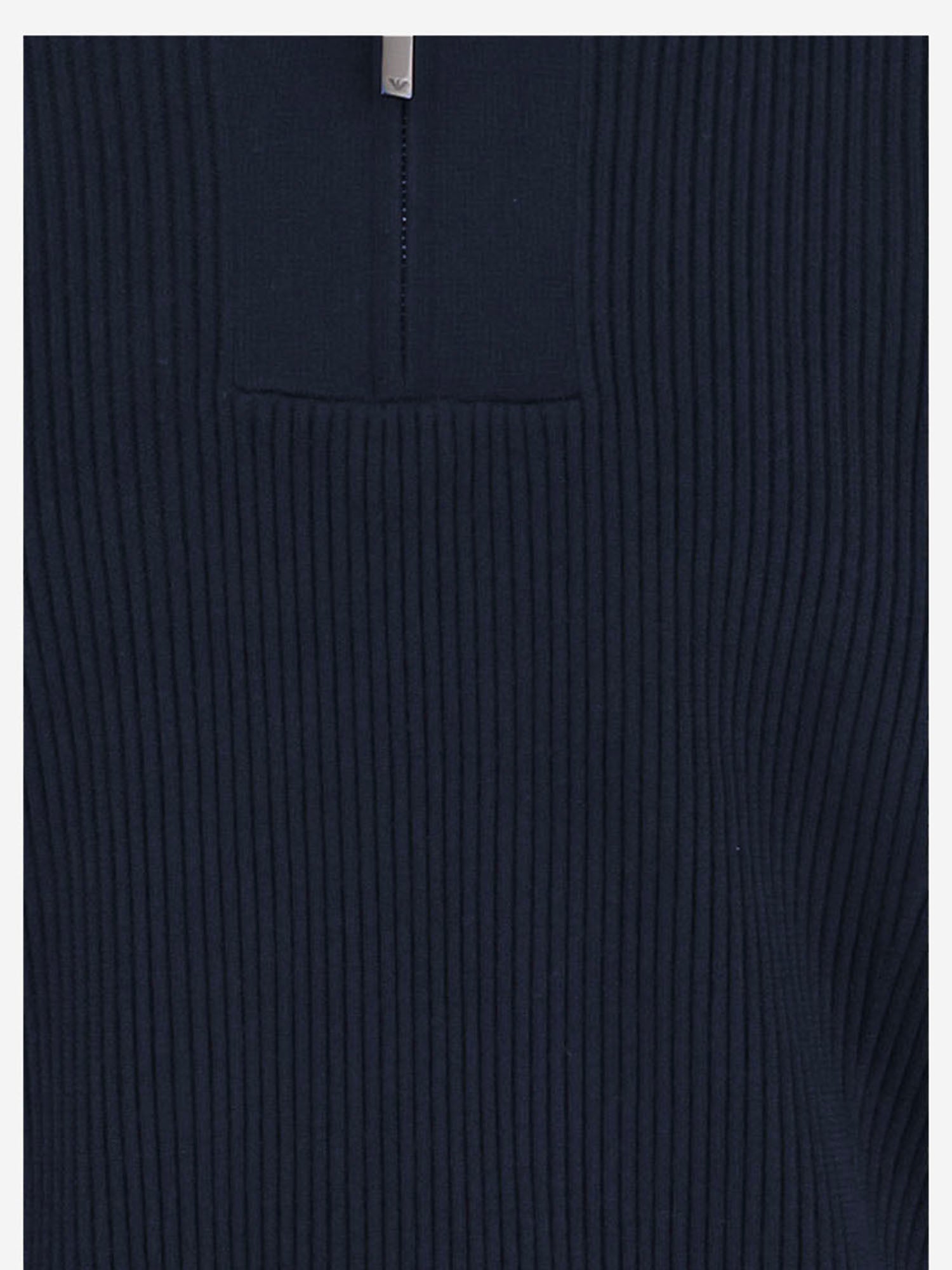MAGLIONE HALF-ZIP IN LANA E COTONE EM006294 AF27933UB109 EMPORIO ARMANI 