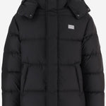 PIUMINO TRAPUNTATO CON CAPPUCCIO EM006745 AF18231UC001 EMPORIO ARMANI 