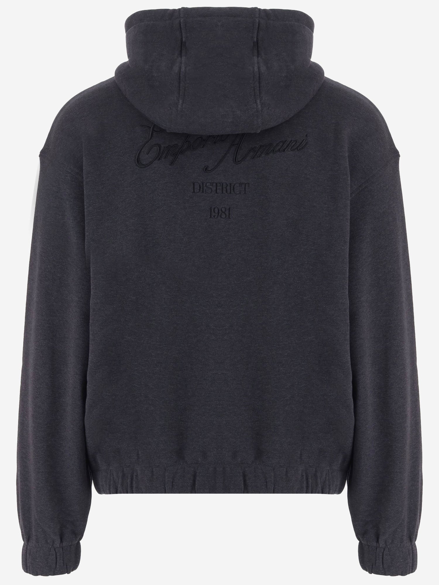 FELPA IN COTONE CON CAPPUCCIO EM006817 AF13713UA083 EMPORIO ARMANI 