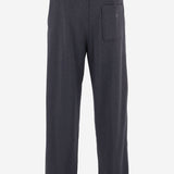 PANTALONI IN COTONE CON PINCES E GAMBA DRITTA EM006837 AF13713UA083 EMPORIO ARMANI 