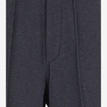 PANTALONI IN COTONE CON PINCES E GAMBA DRITTA EM006837 AF13713UA083 EMPORIO ARMANI 