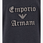 FELPA IN COTONE CON LOGO EM006840 AF13713UA083 EMPORIO ARMANI 