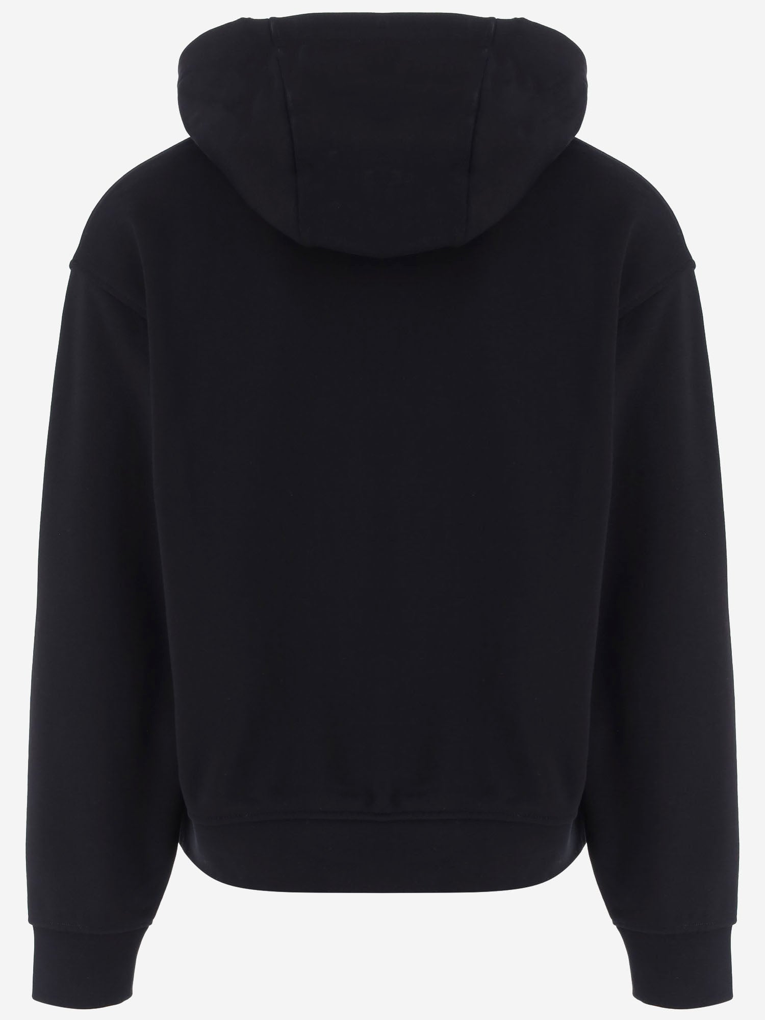FELPA IN COTONE CON LOGO EM006840 AF13713UC001 EMPORIO ARMANI 