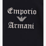 FELPA IN COTONE CON LOGO EM006840 AF13713UC001 EMPORIO ARMANI 