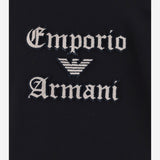 FELPA IN COTONE CON LOGO EM006840 AF13713UC001 EMPORIO ARMANI 