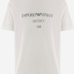 T-SHIRT IN COTONE CON LOGO EM007283 AF29523U0003 EMPORIO ARMANI 