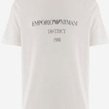 T-SHIRT IN COTONE CON LOGO EM007283 AF29523U0003 EMPORIO ARMANI 