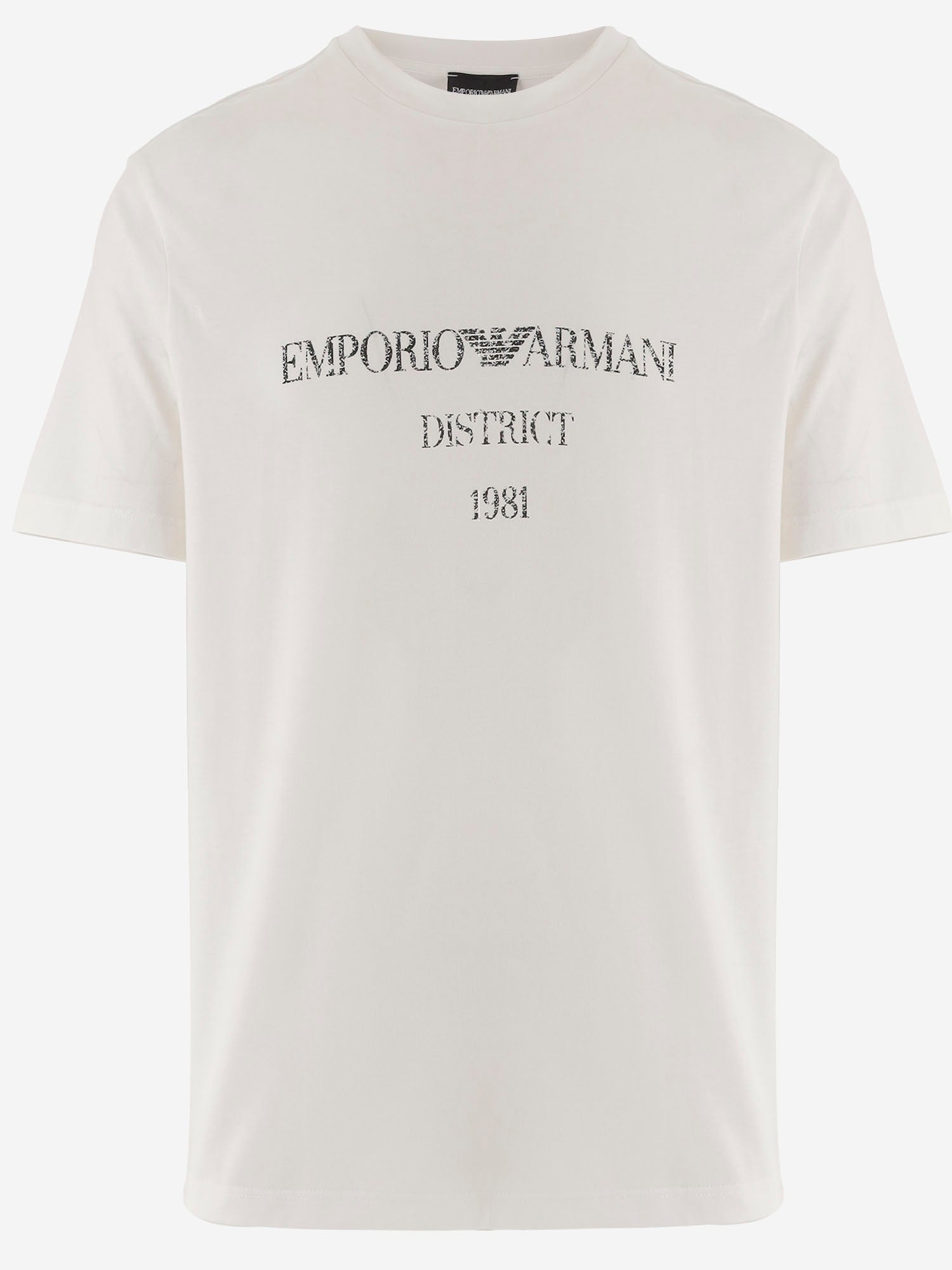 T-SHIRT IN COTONE CON LOGO EM007283 AF29523U0003 EMPORIO ARMANI 