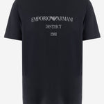 T-SHIRT IN COTONE CON LOGO EM007283 AF29523UB109 EMPORIO ARMANI 