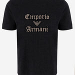T-SHIRT IN COTONE CON LOGO EM007312 AF13715UC001 EMPORIO ARMANI 