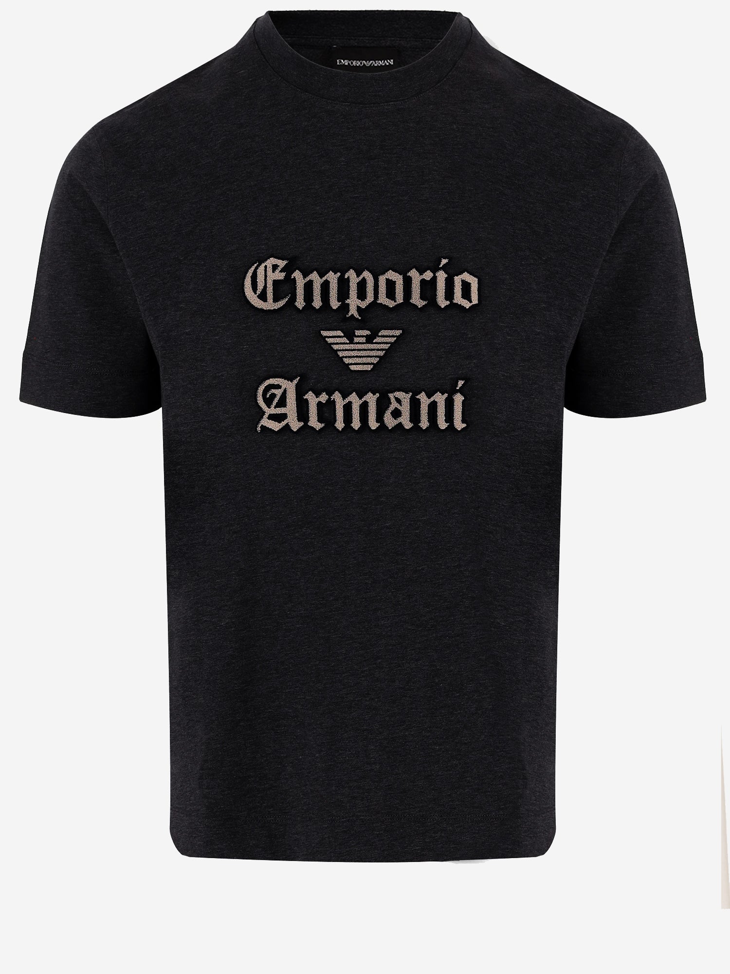 T-SHIRT IN COTONE CON LOGO EM007312 AF13715UC001 EMPORIO ARMANI 