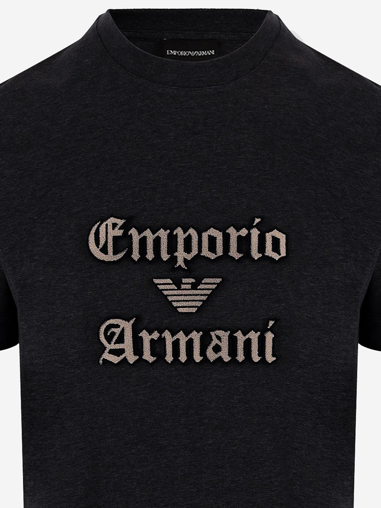 T-SHIRT IN COTONE CON LOGO EM007312 AF13715UC001 EMPORIO ARMANI 
