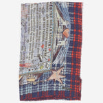SCIARPA CARTA CELESTE IN MODAL E CASHMERE 2051 2840 FALIERO SARTI 