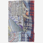 SCIARPA CARTA CELESTE IN MODAL E CASHMERE 2051 2840 FALIERO SARTI 