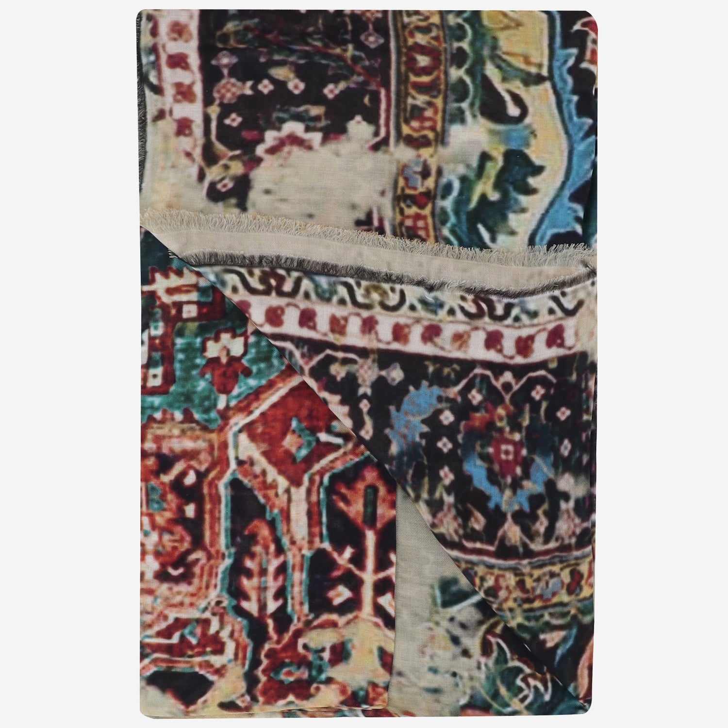SCIARPA BEIGE CARPET IN MODAL E CASHMERE 2075 3250 FALIERO SARTI 