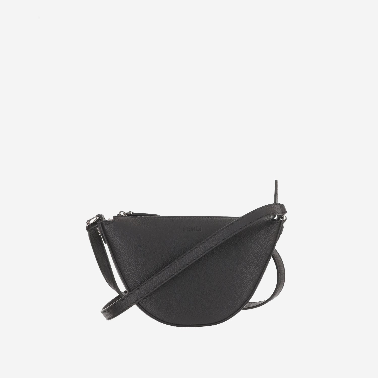 POCHETTE MELON MINI IN PELLE 7AS532 ASIHF0GXN FENDI 