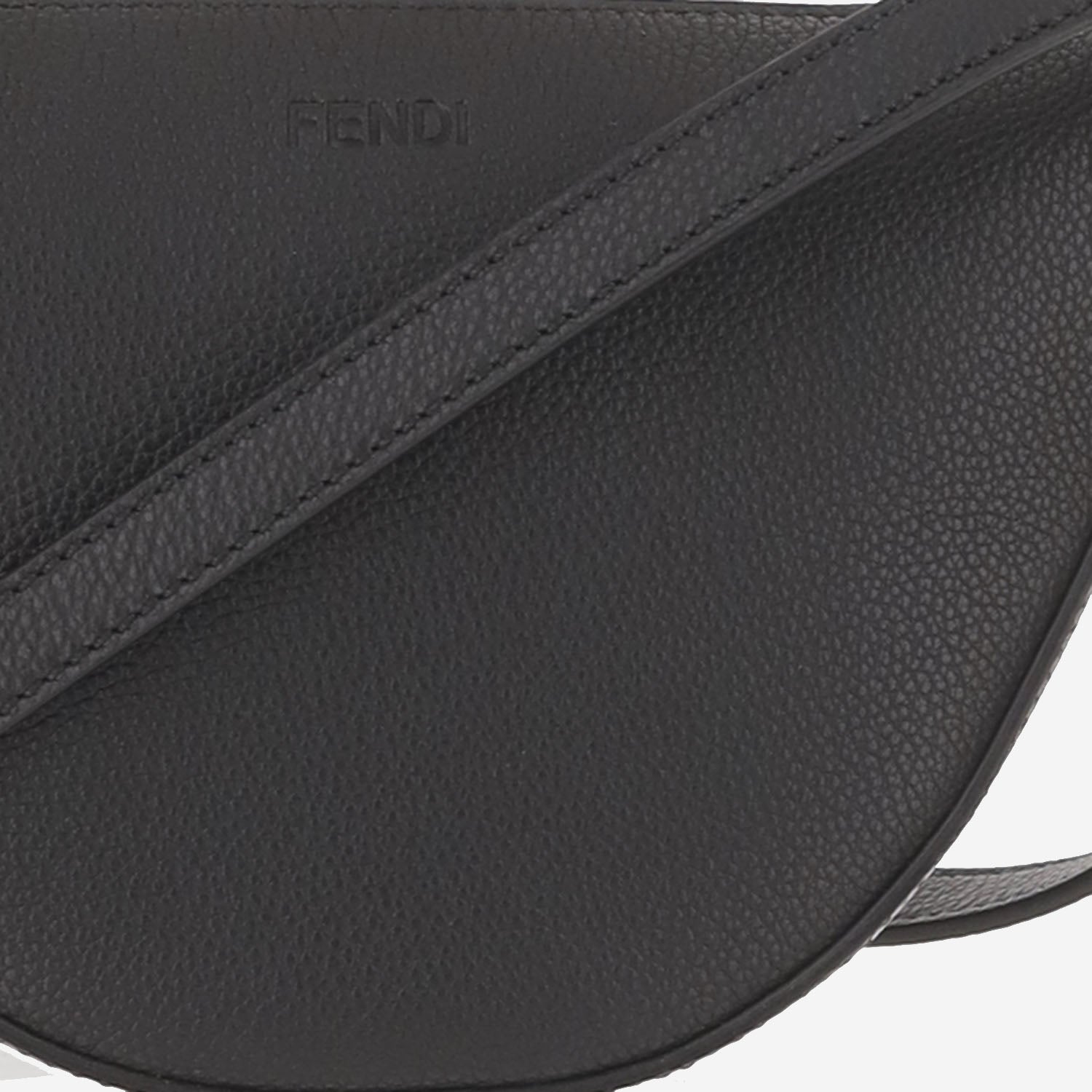 POCHETTE MELON MINI IN PELLE 7AS532 ASIHF0GXN FENDI 