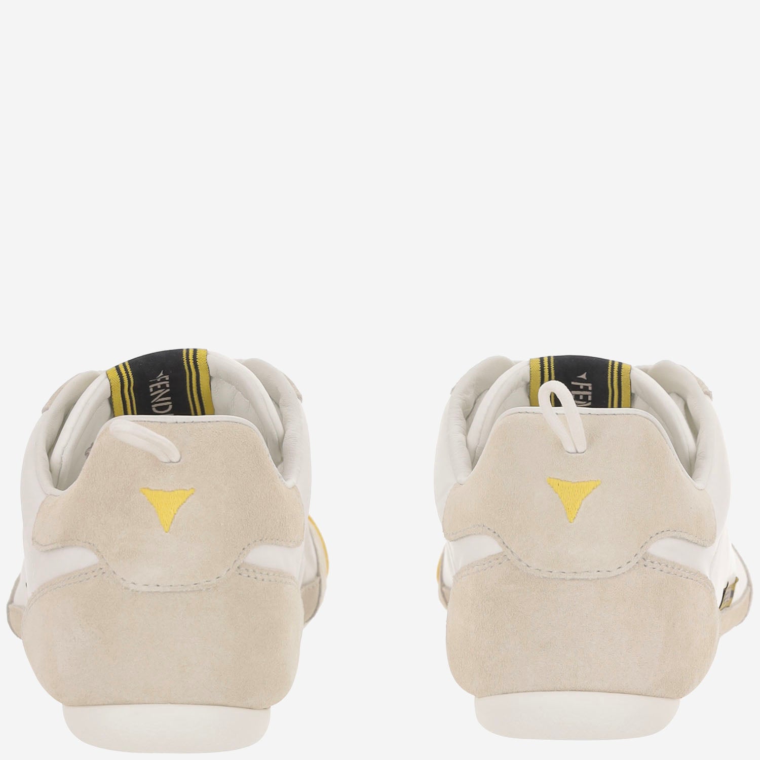 SNEAKERS IN SUEDE E TESSUTO CON LOGO 7E1968 AY0TF1XIS FENDI 