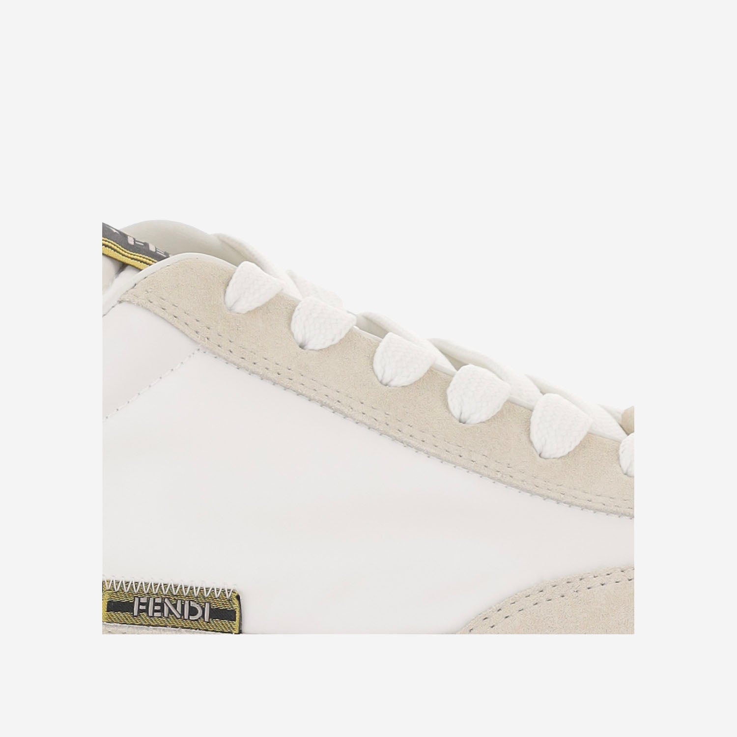 SNEAKERS IN SUEDE E TESSUTO CON LOGO 7E1968 AY0TF1XIS FENDI 