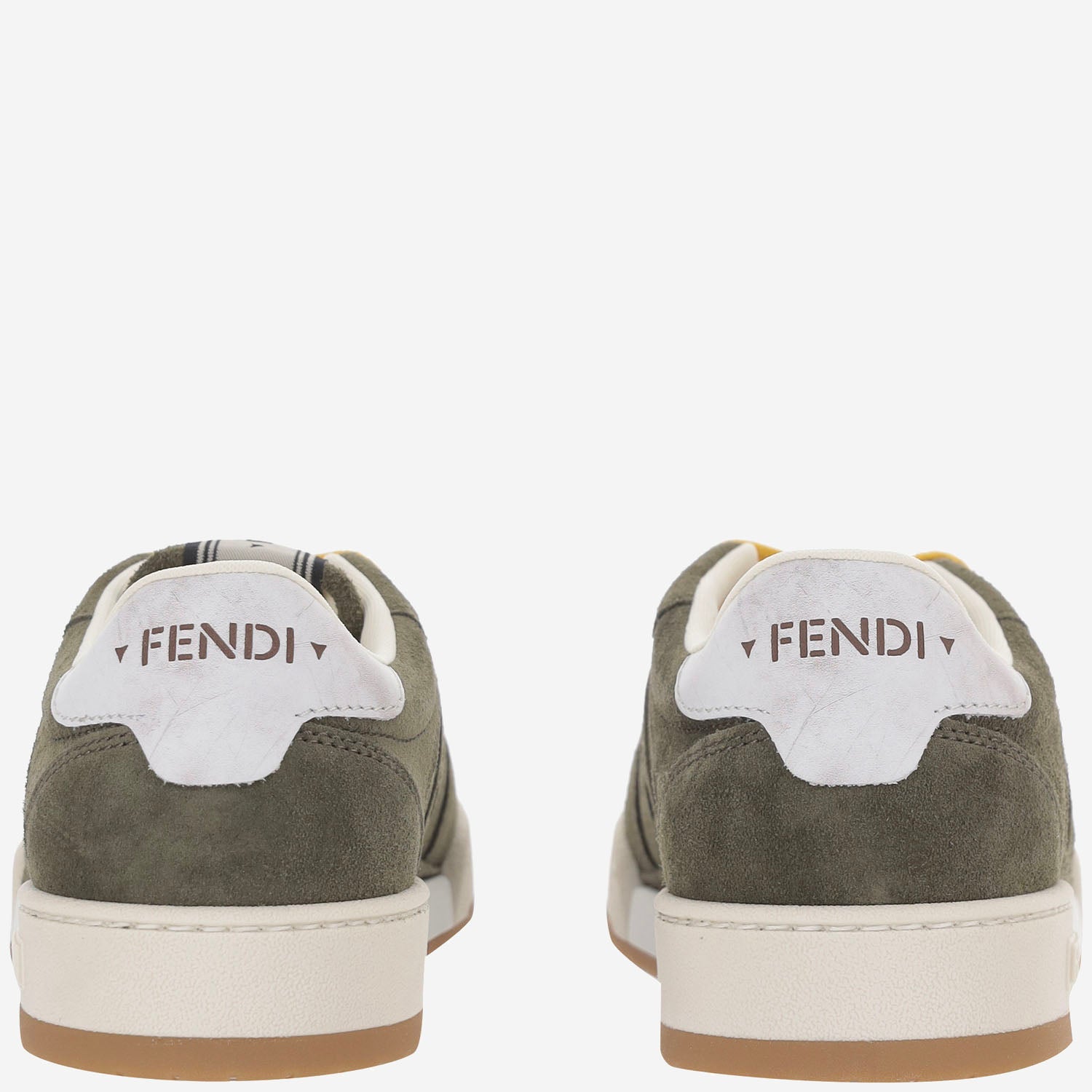 SNEAKERS FENDI MATCH IN PELLE SCAMOSCIATA 7E1971 B1RGF1Y21 FENDI 