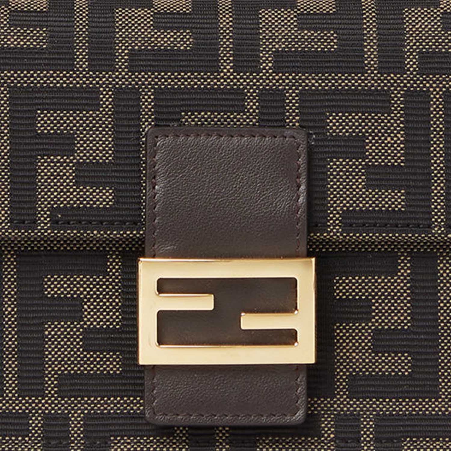 BORSA FF IN TESSUTO E PELLE 8M0602 B17AF14YN FENDI 