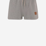 PANTALONI CORTI IN COTONE CON LOGO FR6749 AW8BF0TAZ FENDI 