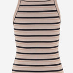 CANOTTA IN COTONE STRETCH A RIGHE FS7966 AW88F1X32 FENDI 