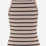 CANOTTA IN COTONE STRETCH A RIGHE FS7966 AW88F1X32 FENDI 