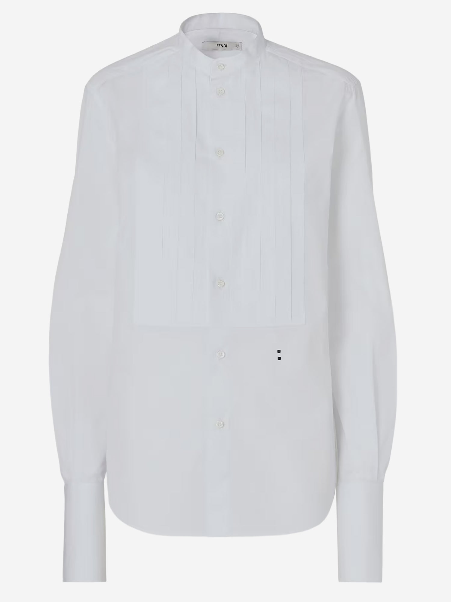 CAMICIA IN POPELINE DI COTONE FS8391 AMVLF0QA0 FENDI 