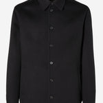 GIUBBOTTO OVERSHIRT IN LANA E SETA FW1473 B1HEF0QA1 FENDI 