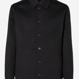GIUBBOTTO OVERSHIRT IN LANA E SETA FW1473 B1HEF0QA1 FENDI 