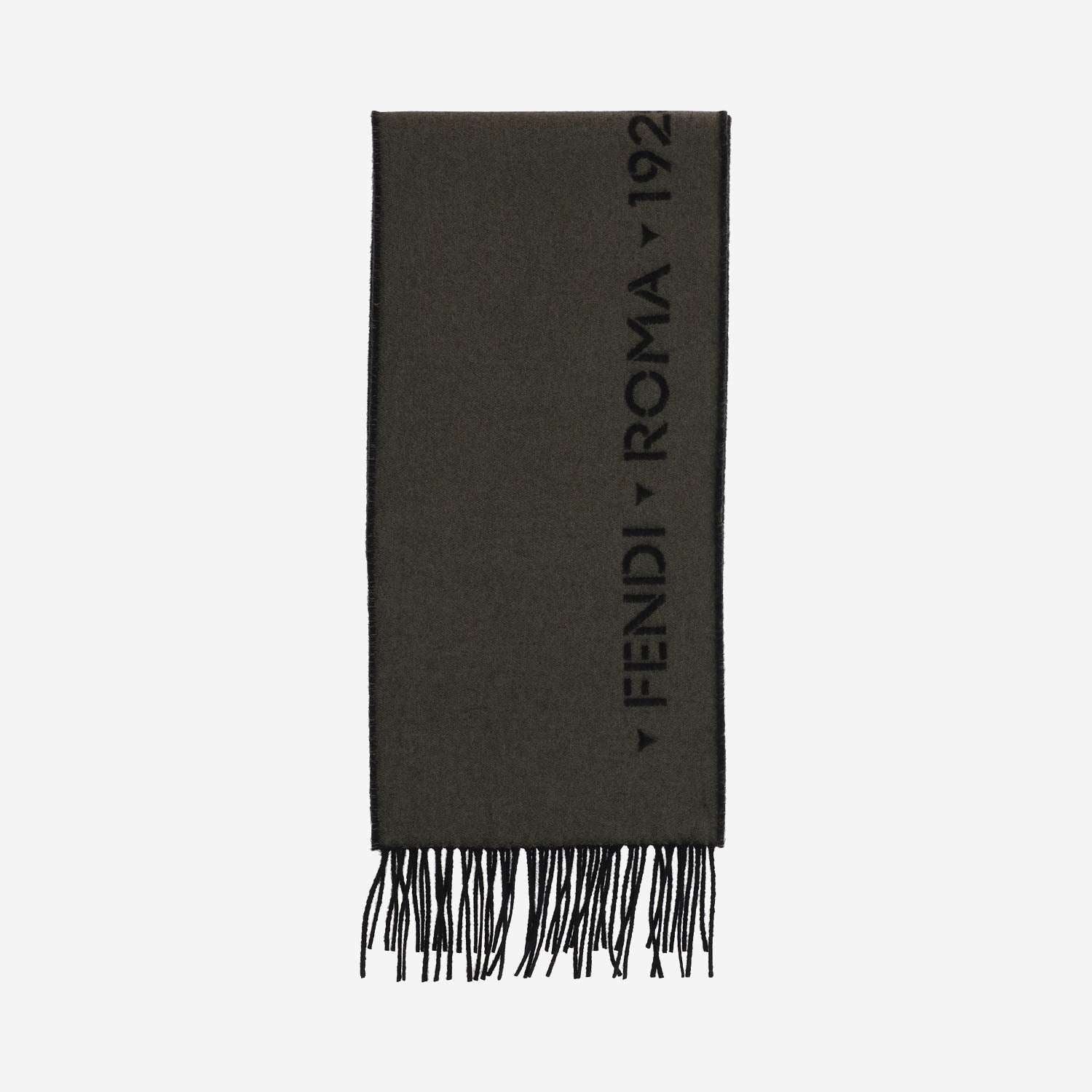 SCIARPA IN LANA E CASHMERE CON LOGO FXS412 B1VJF1Y7C FENDI 
