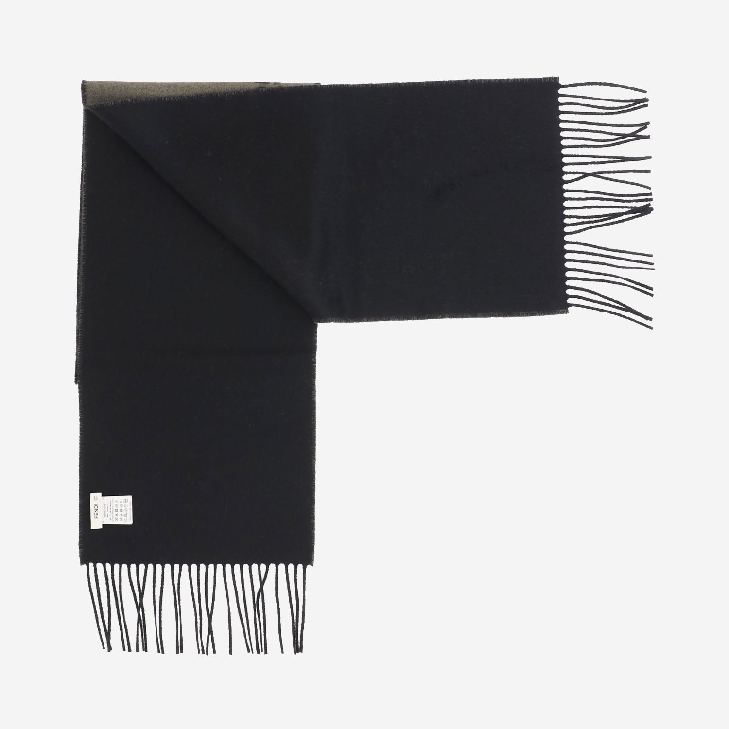 SCIARPA IN LANA E CASHMERE CON LOGO FXS412 B1VJF1Y7C FENDI 