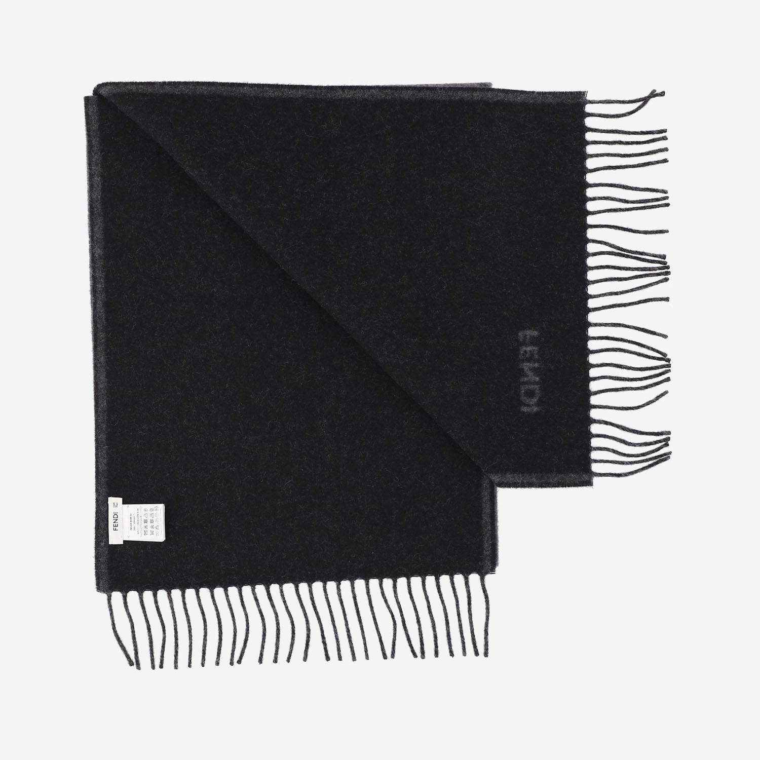 SCIARPA IN CASHMERE CON LOGO FXS416 B1VYF1Y8B FENDI 