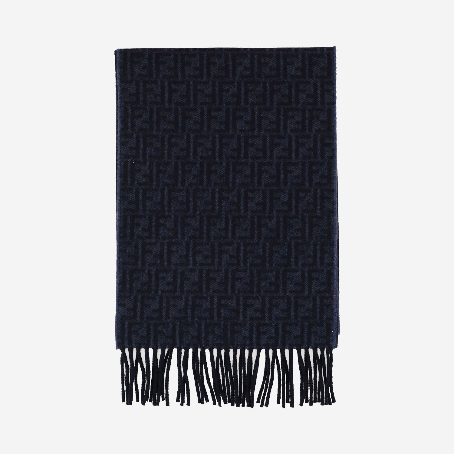 SCIARPA IN LANA E CASHMERE CON MOTIVO FF FXS417 B1VZF1Y81 FENDI 