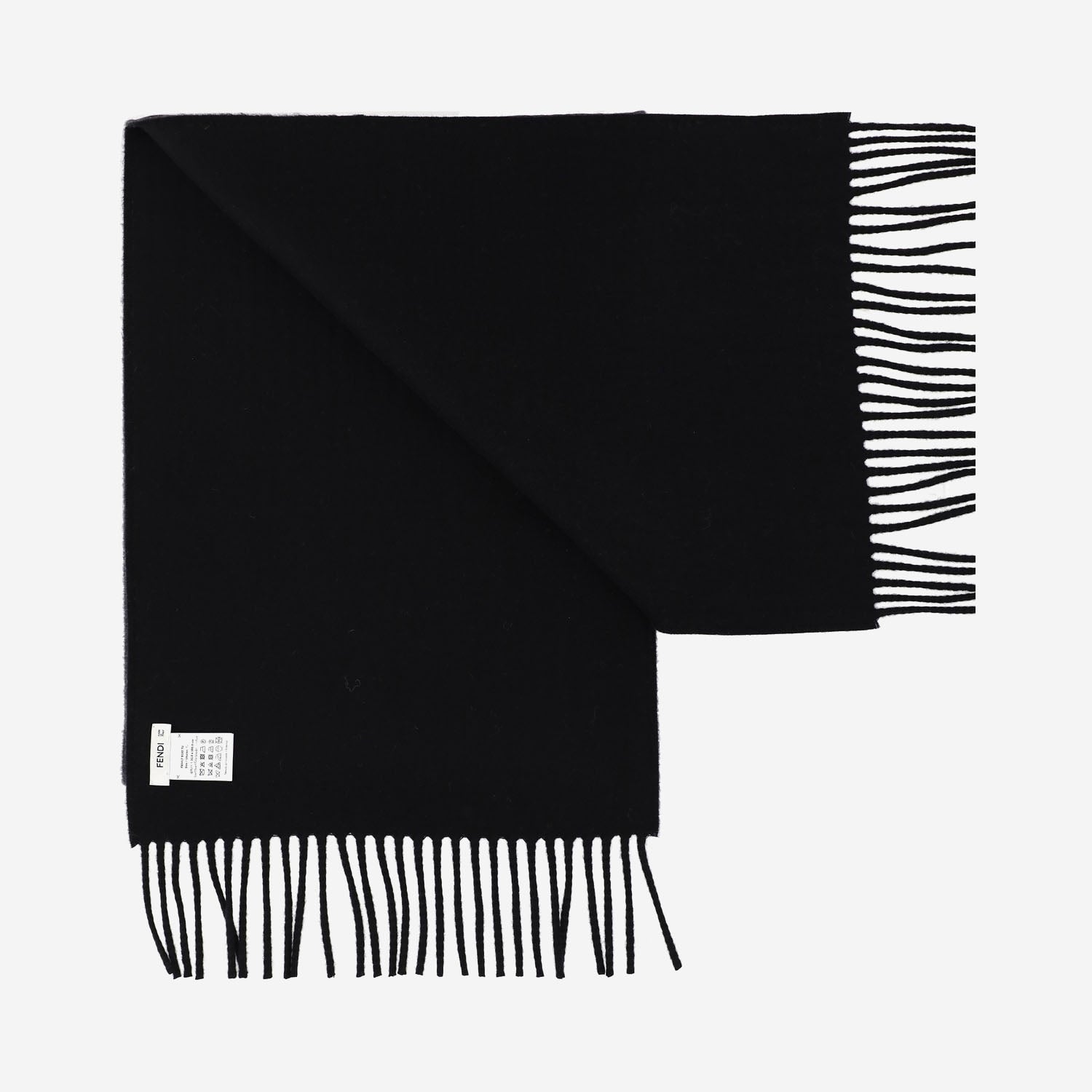 SCIARPA IN LANA E CASHMERE CON MOTIVO FF FXS417 B1VZF1Y8E FENDI 