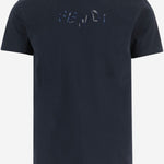 T-SHIRT IN COTONE CON LOGO FY1319 AUOBF0PTH FENDI 