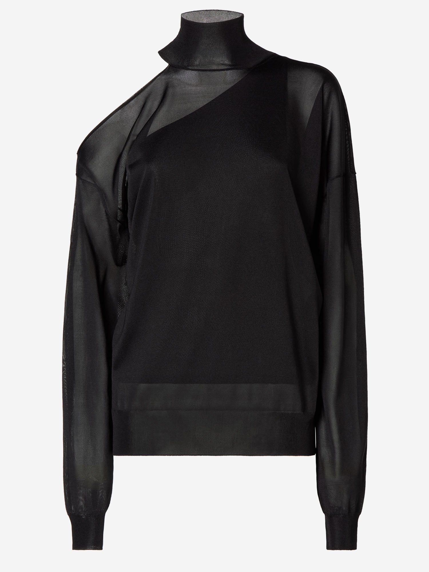 MAGLIA IN ORGANZA DI SETA FZXF68 B1IDF0QA1 FENDI 