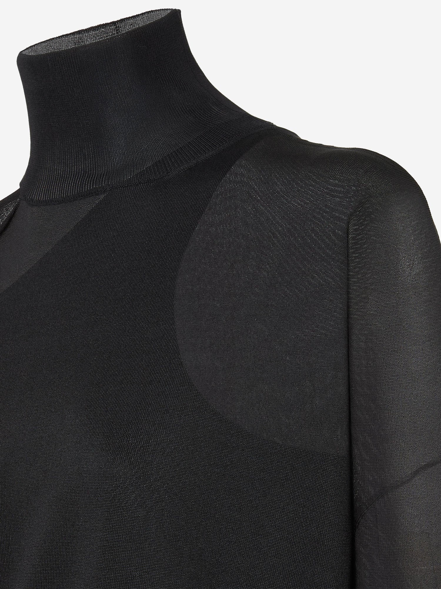 MAGLIA IN ORGANZA DI SETA FZXF68 B1IDF0QA1 FENDI 