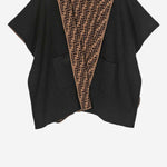 CAPPA REVERSIBILE IN MISTO LANA JFQ056 AKLSF1M0T FENDI KIDS 